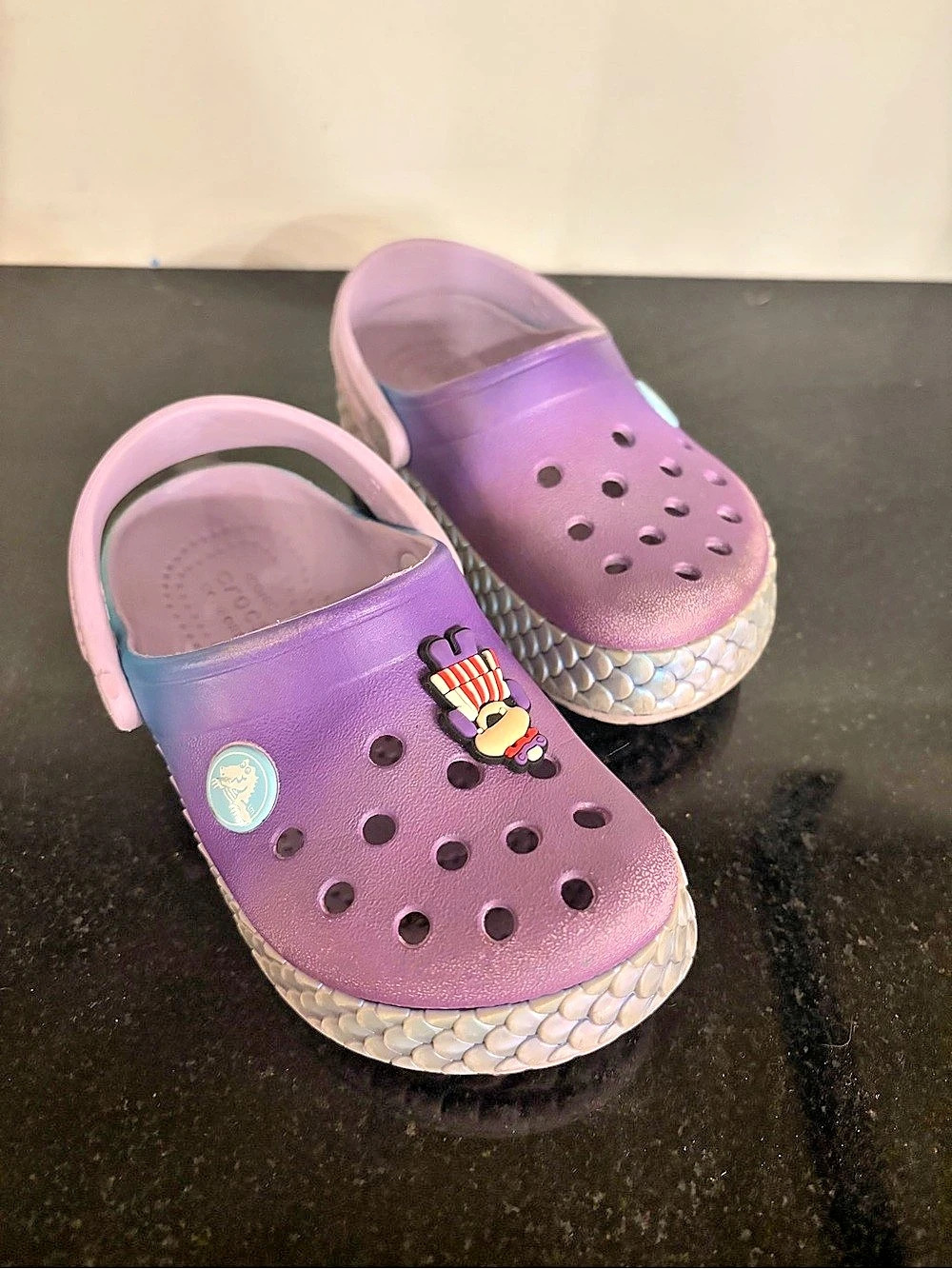 Crocs Kids Purple Clogs Girls C9